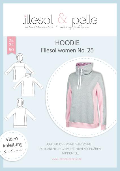 Schnittmustertitelbild Hoodie lillesol women Nr. 25